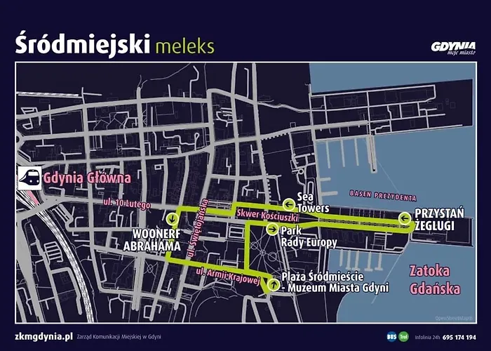 Kamienica Hotelowe Komfortowe Lozka, Plaza Orlowo Molo Vandrerhjem